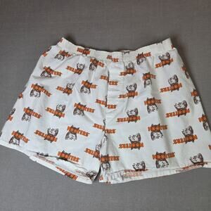 Hooters Vintage Owl Logo Boxer Shorts Mens Size 36 Made USA 100% Cotton